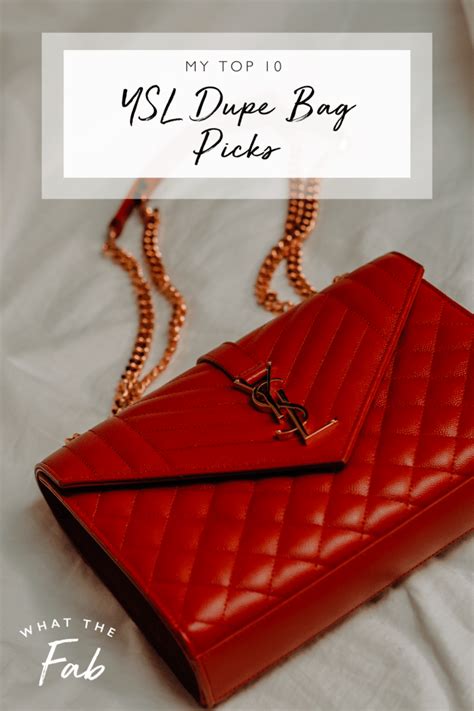 ysl inspired handbags|ysl dupe bag top 10.